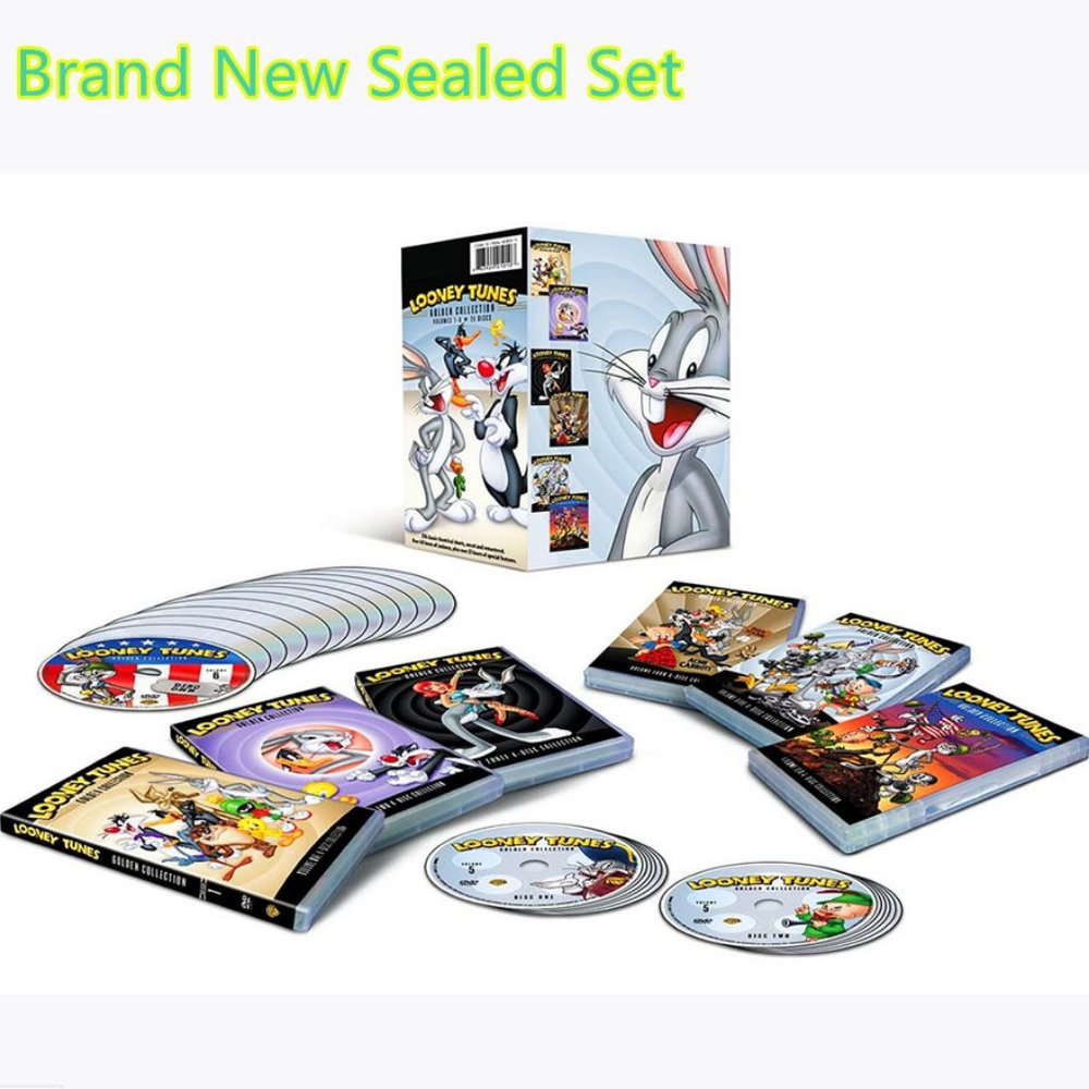 LOONEY TUNES GOLDEN COLLECTION Complete Series DVD 1-6 Box set Brand New
